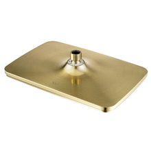 Ottimo 300mm Gold Short Twin Shower Mixer Set